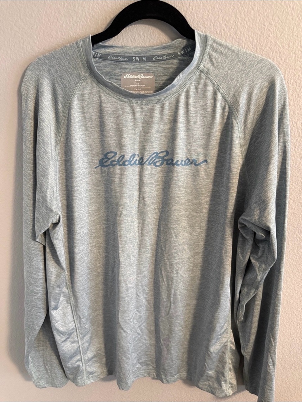 Eddie Bauer Men's Long-Sleeve Performance Shirt - Light Gray